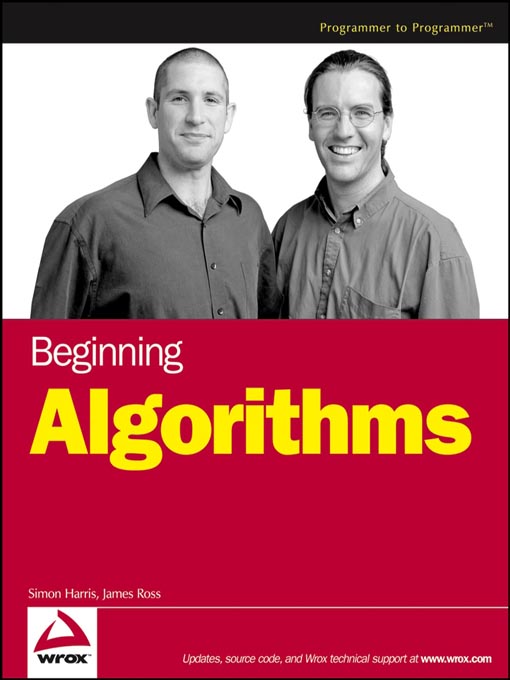 Title details for Beginning Algorithms by Simon Harris - Available